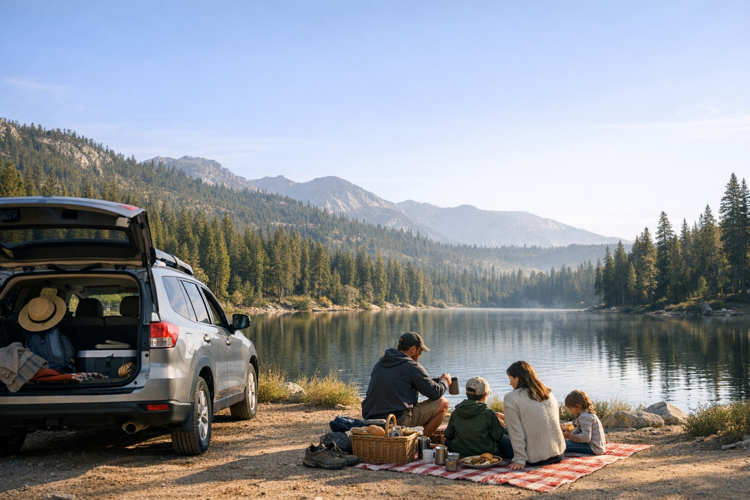 Familienfreundliche Duck-Creek-Roadtrip-Kulisse für Reisende aus Las Vegas