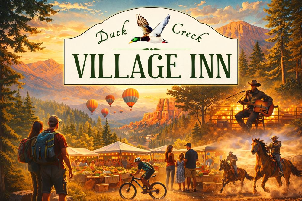 Comparison-style page for Bryce-focused stays from Duck Creek.