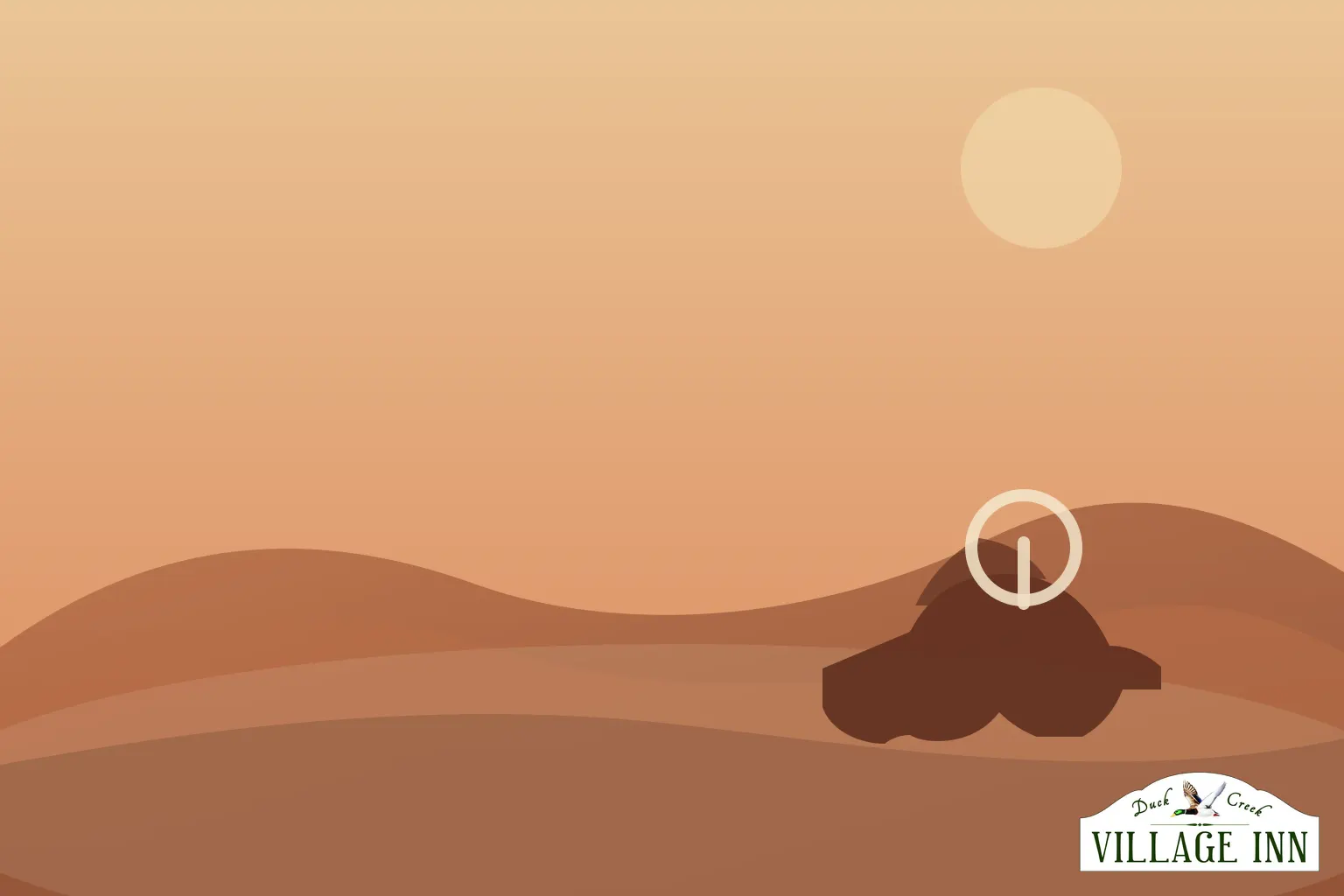 Illustrated mule festival scene for Tropic with subtle DCVI branding